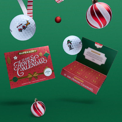Callaway Supersoft 12-Day Advent Calendar 2025 Golf Balls