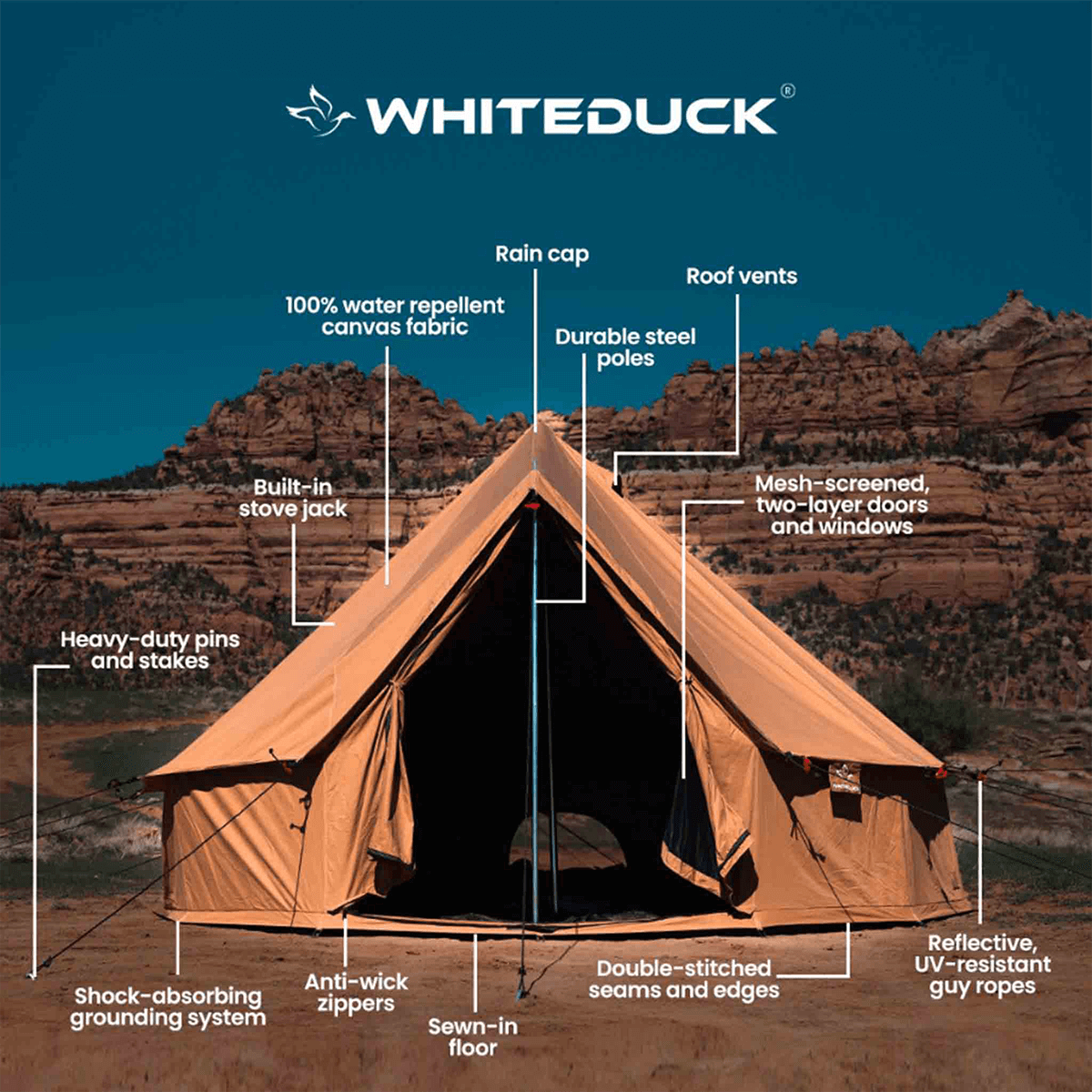 WDO 13' Regatta Bell Tent