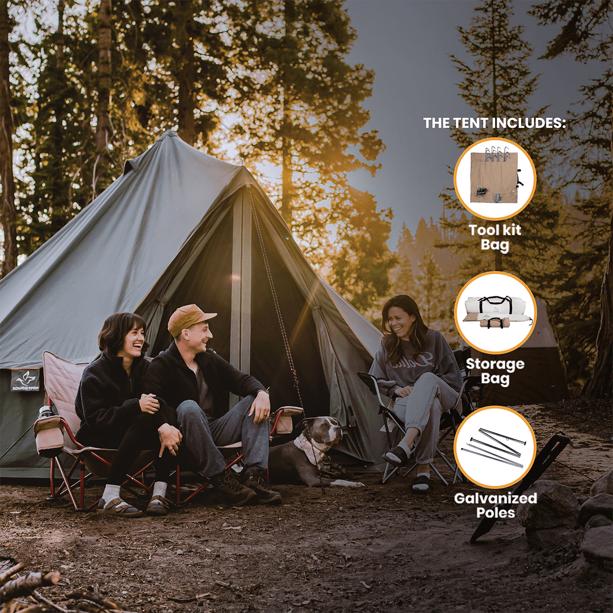 WDO 13' Regatta Bell Tent