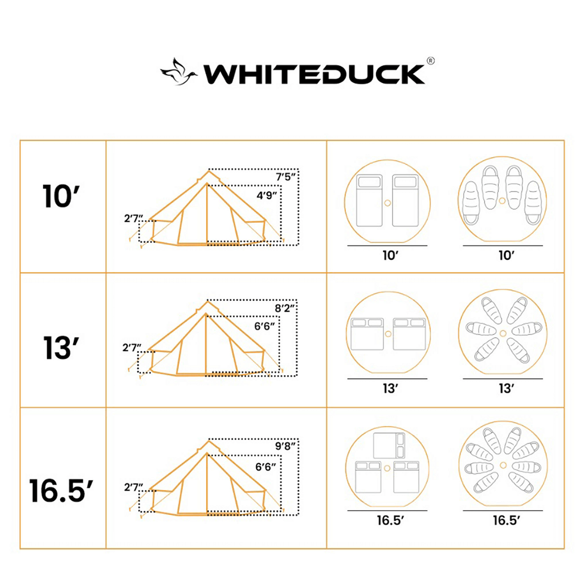 WDO 16' Regatta Bell Tent