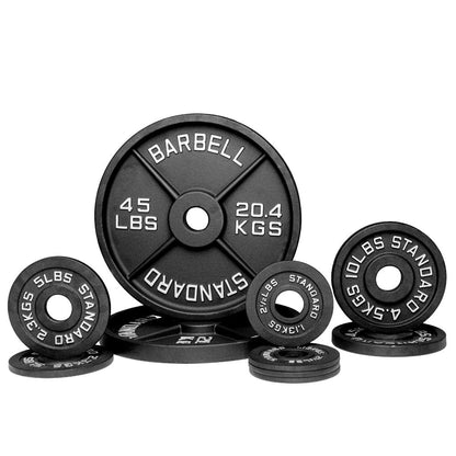 Barbell Standard - Olympic Weight Plate Sets - Mann