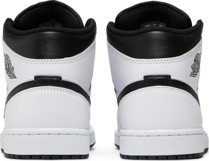 Jordan 1 Retro Mid 'White Black'