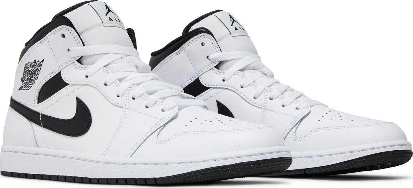 Jordan 1 Retro Mid 'White Black'