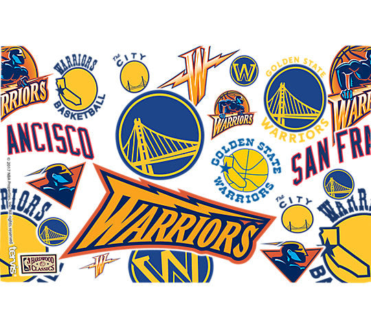 Golden State Warriors - NBA All Over Plastic Tumbler - Mann