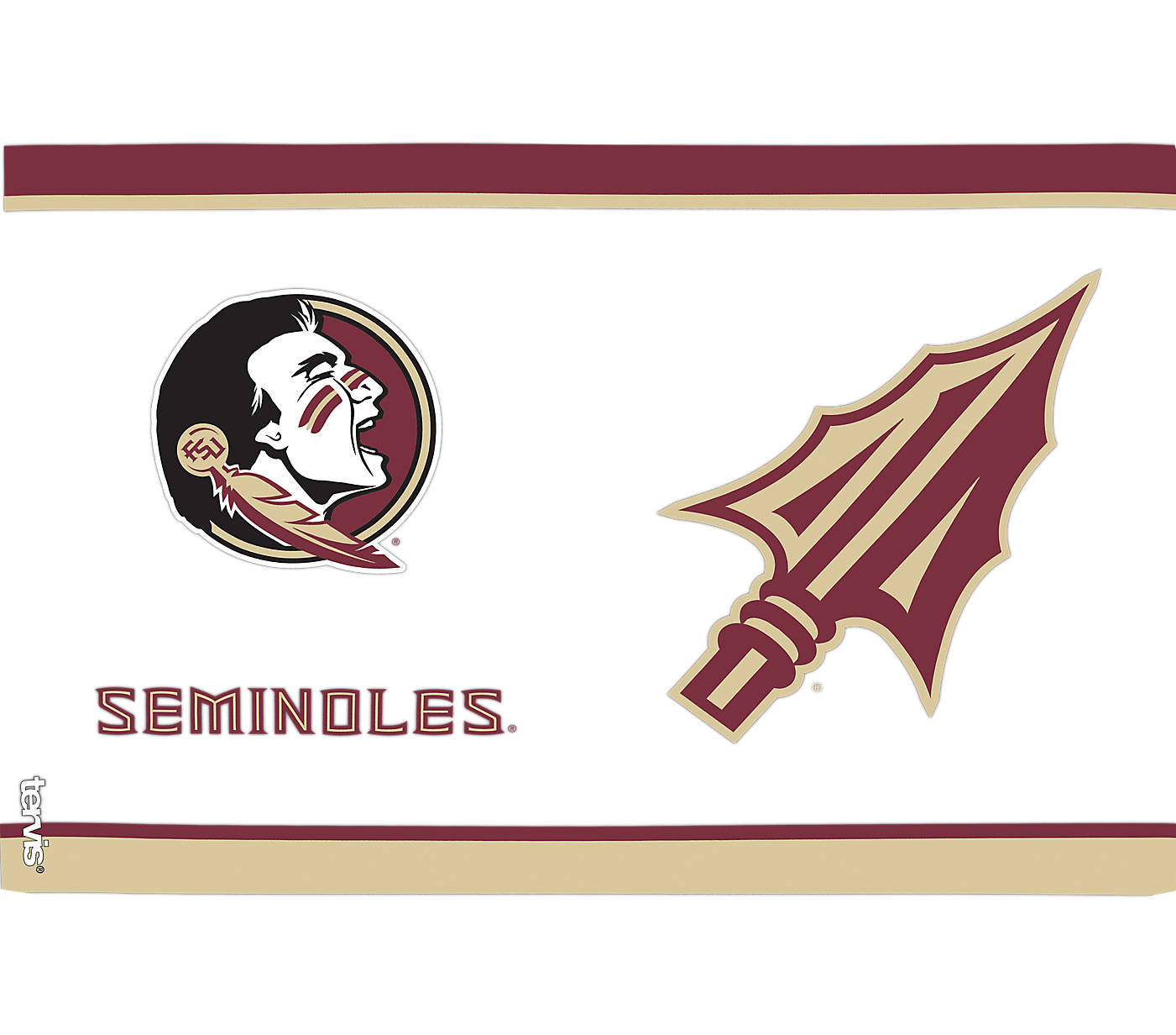 Florida State Seminoles - Tervis All Over Plastic Tumbler
