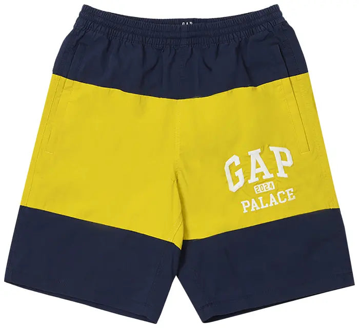 Palace x Gap Boardshort 'Blue/Yellow' - Mann