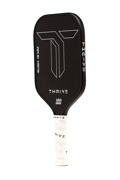 Thrive Pickleball RUSH 13 Includes Custom Weight Card, Paddle Cover, Paddle Eraser, and Lead Weights. - Mann