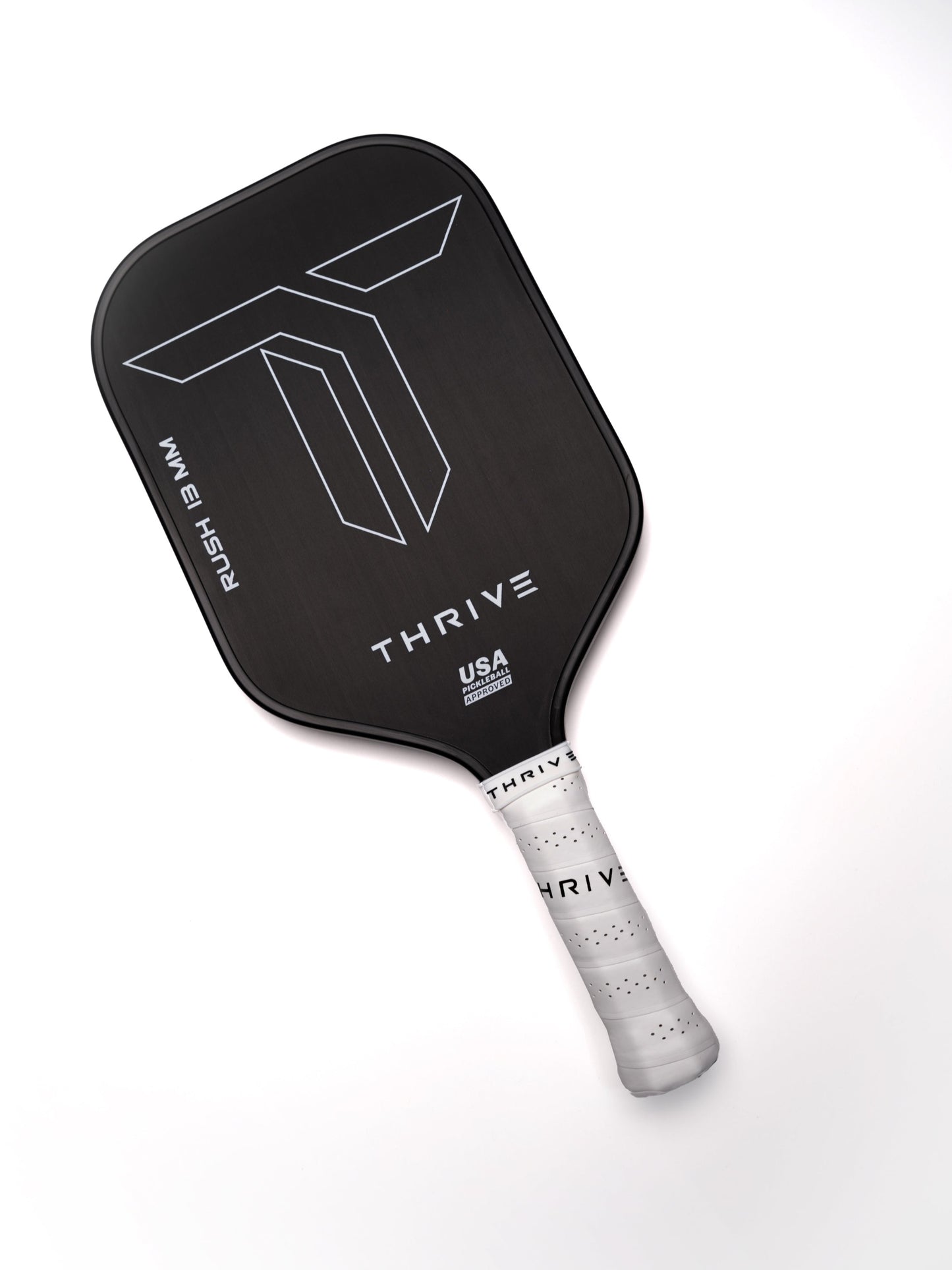 Thrive Pickleball RUSH 13 Includes Custom Weight Card, Paddle Cover, Paddle Eraser, and Lead Weights. - Mann
