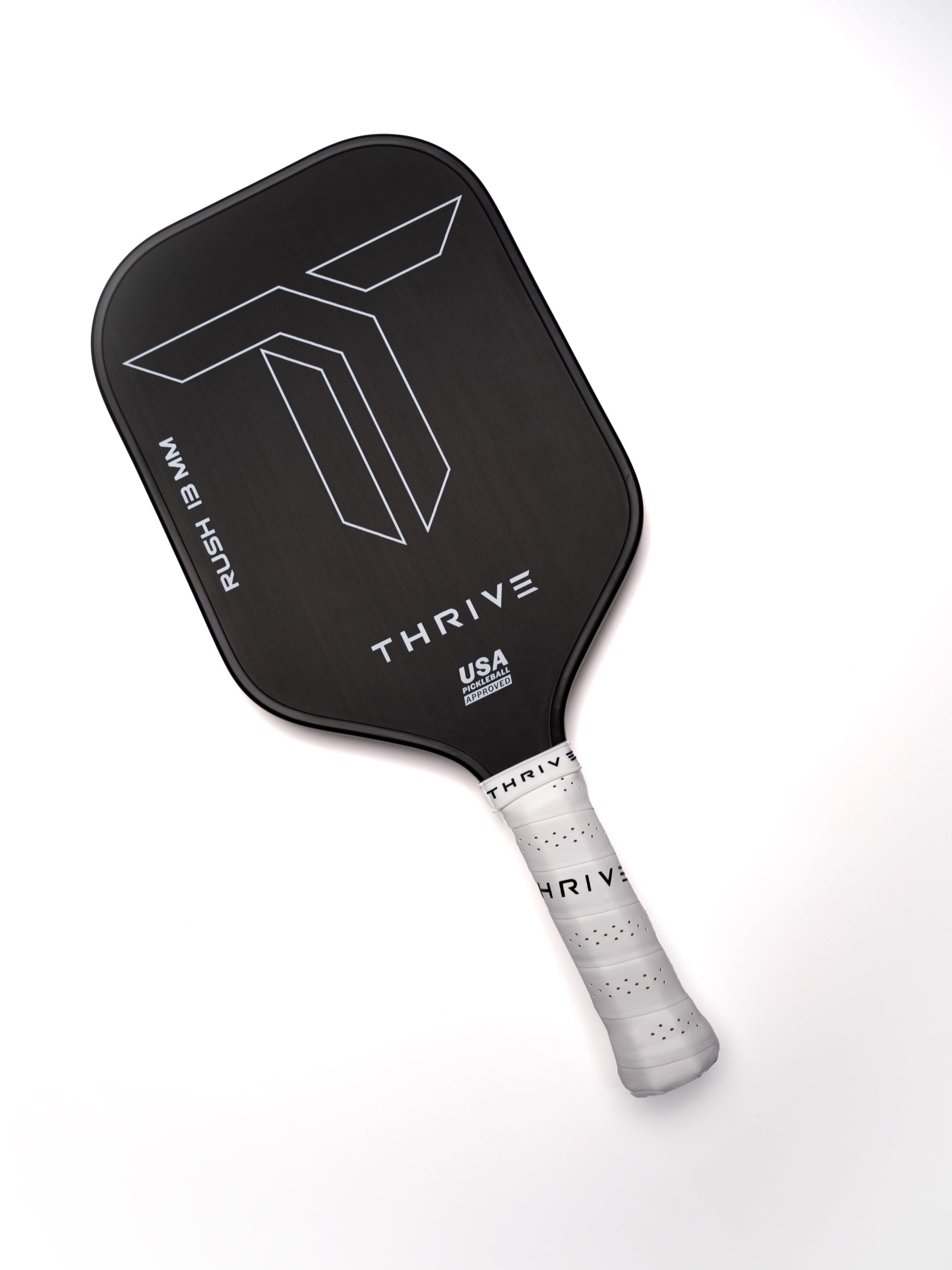 Thrive Pickleball RUSH 13 Includes Custom Weight Card, Paddle Cover, Paddle Eraser, and Lead Weights. - Mann