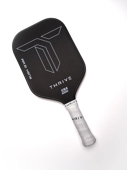 Thrive Pickleball RUSH 13 Includes Custom Weight Card, Paddle Cover, Paddle Eraser, and Lead Weights. - Mann