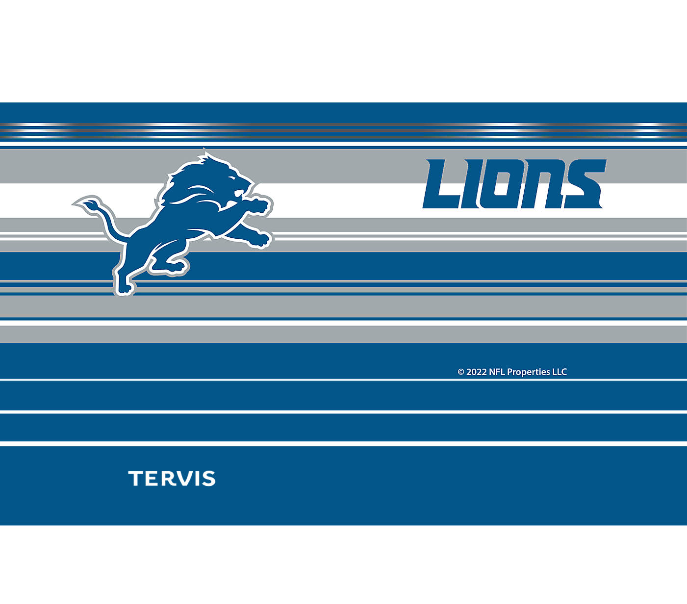 Detroit Lions - Tervis Hype Stripes Stainless Steel Tumbler
