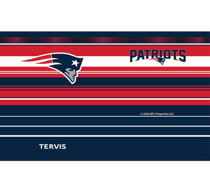 NFL® New England Patriots - Hype Stripes Stainless Steel Tumbler - Mann