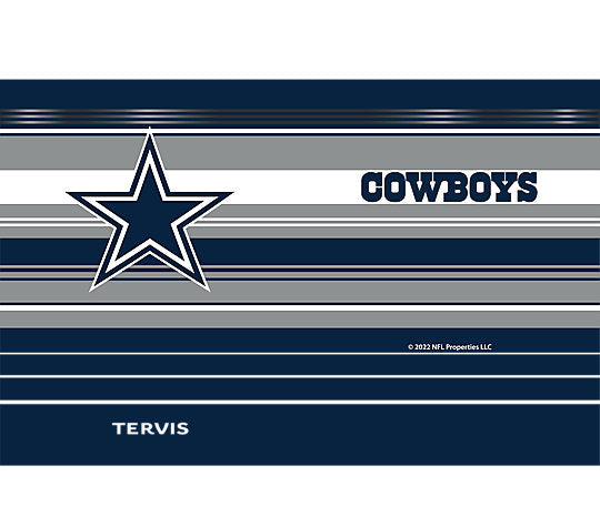 Dallas Cowboys - Tervis Hype Stripes Stainless Steel Tumbler