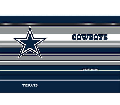 Dallas Cowboys - Tervis Hype Stripes Stainless Steel Tumbler