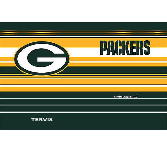 Green Bay Packers - Tervis Hype Stripes Stainless Steel Tumbler