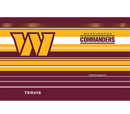 Washington Commanders - Tervis Hype Stripes Stainless Steel Tumbler