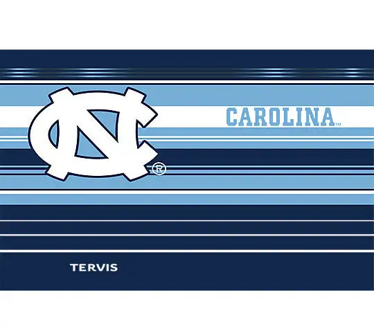 North Carolina Tar Heels - Tervis Hype Stripes Stainless Steel Tumbler