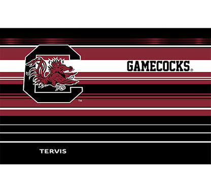 South Carolina Gamecocks - Tervis Hype Stripes Stainless Steel Tumbler