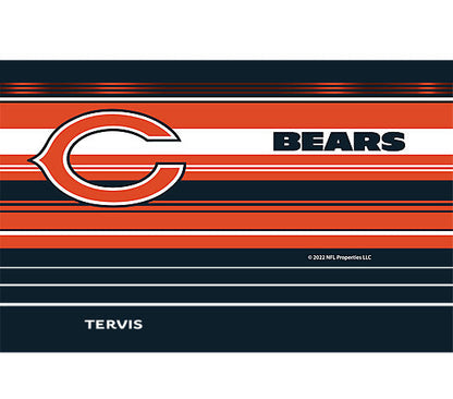 Chicago Bears - Tervis Hype Stripes Stainless Steel Tumbler