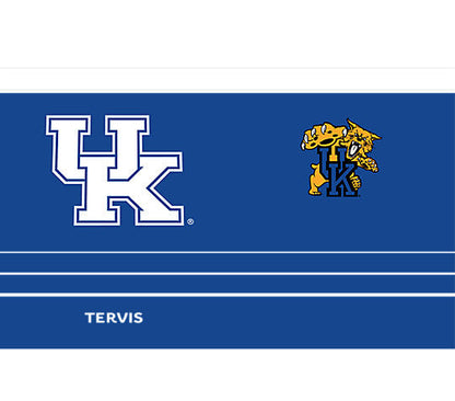 Kentucky Wildcats - Tervis Hype Stripes Stainless Steel Tumbler