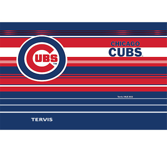 Chicago Cubs - Tervis Hype Stripes Stainless Steel Tumbler