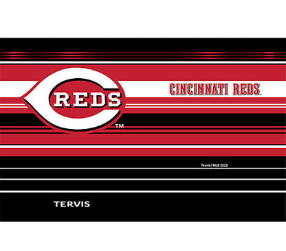 Cincinnati Reds - Tervis Hype Stripes Stainless Steel Tumbler