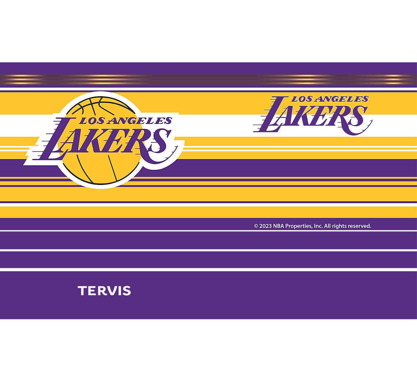NBA® Los Angeles Lakers - Hype Stripes Tumbler - Mann