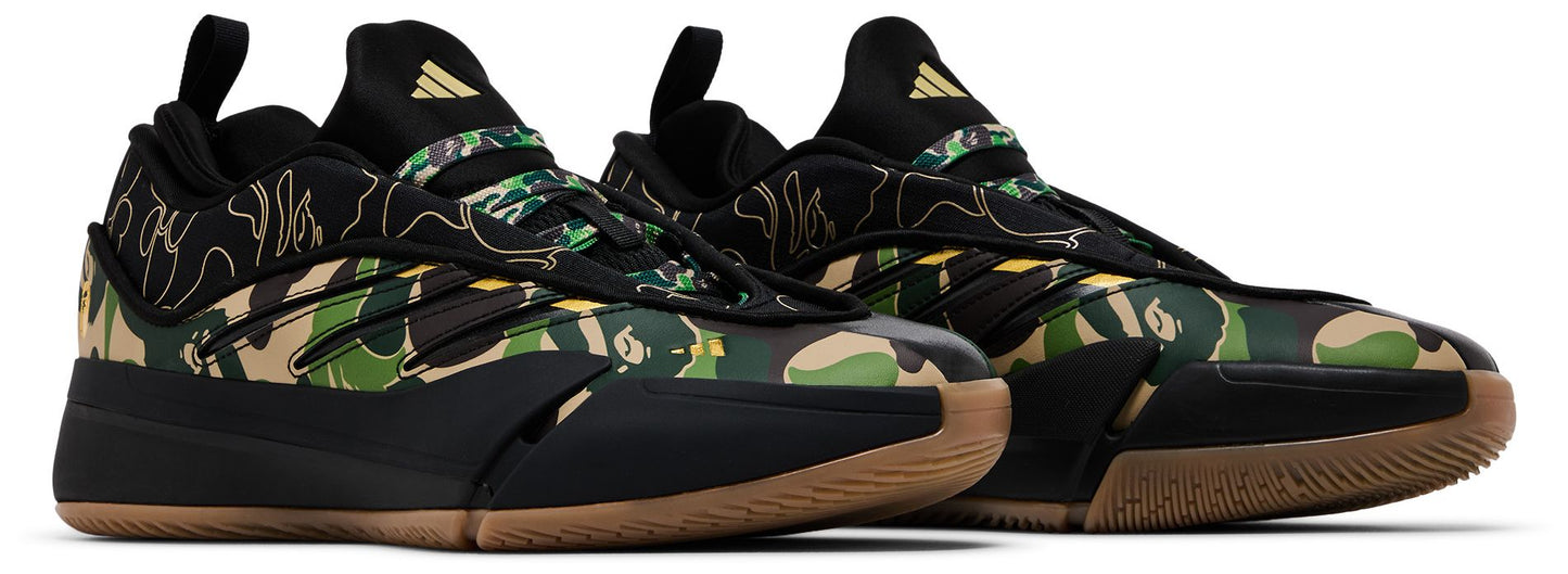 Bape x Adidas Dame 9 ‘Black Green’