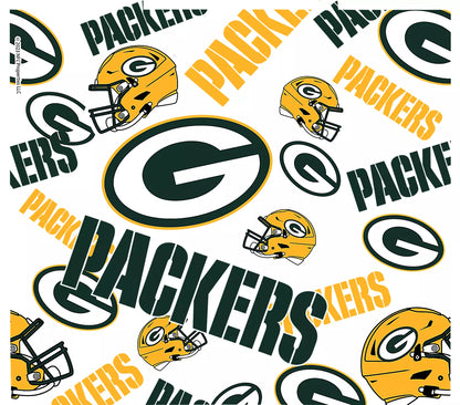 Green Bay Packers - All Over Plastic Tumbler - Mann