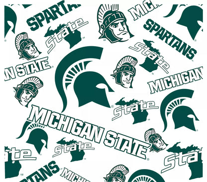 Michigan State Spartans - All Over Tumbler - Mann