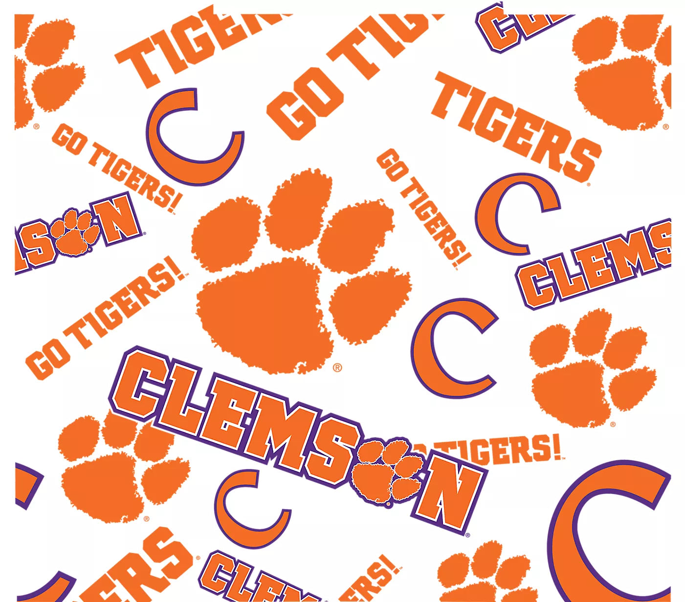 Clemson Tigers - Tervis All Over Plastic Tumbler