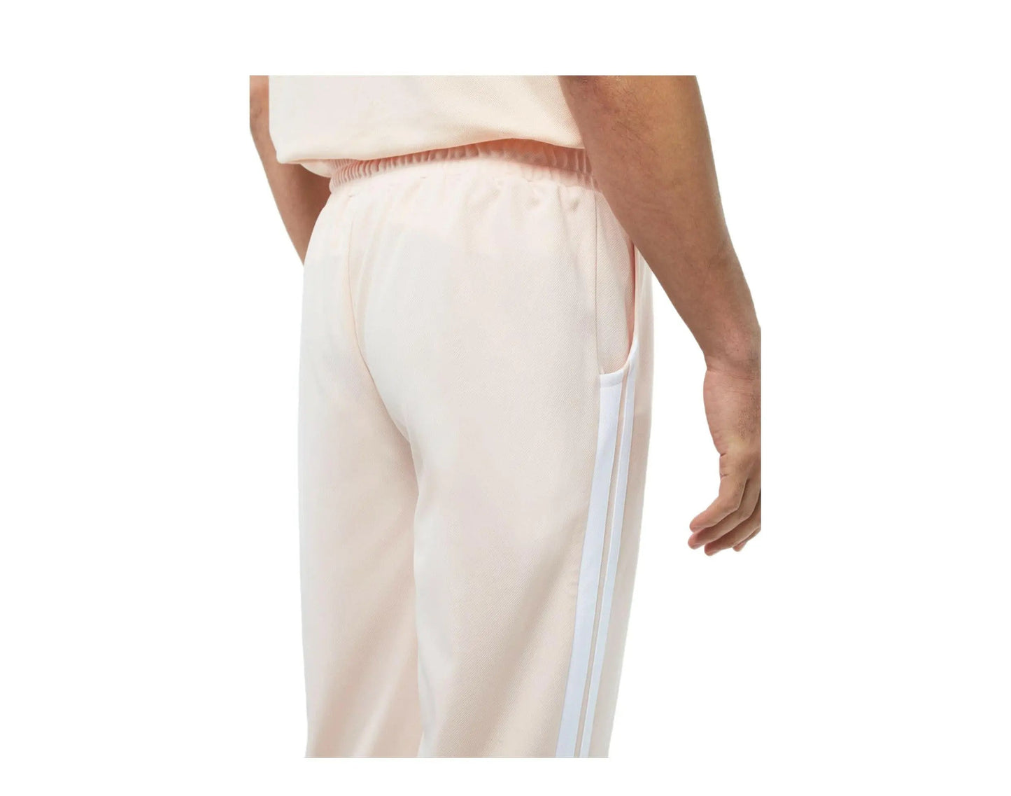 Size M Sergio Tacchini New Damarindo Men Track Pants Pearl Blush/White