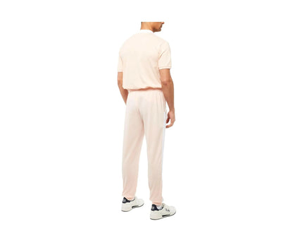Size M Sergio Tacchini New Damarindo Men Track Pants Pearl Blush/White