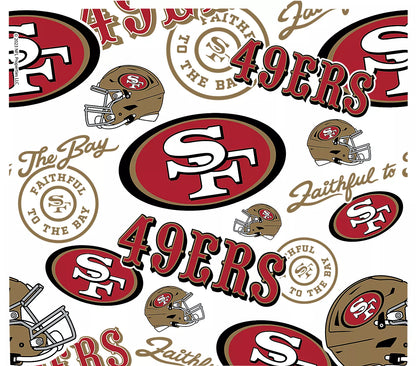 San Francisco 49ers - Tervis All Over Wrap with Travel Lid