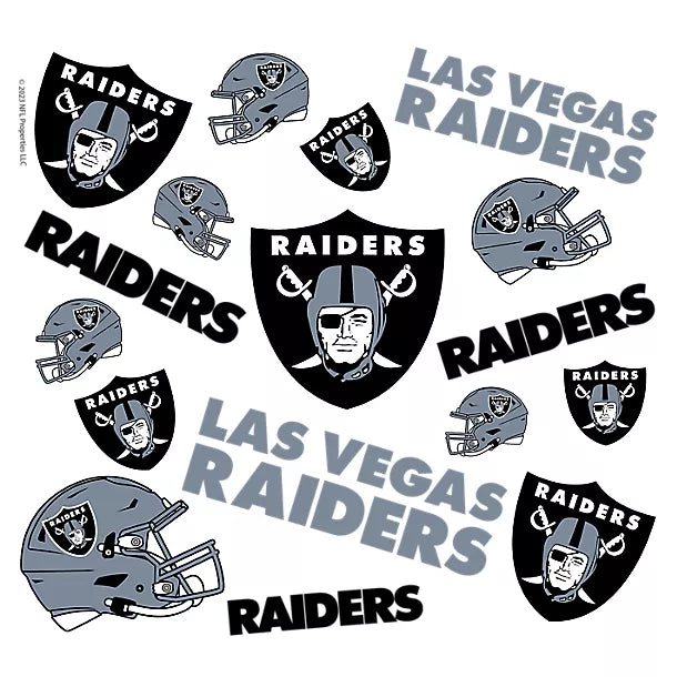 Las Vegas Raiders - NFL All Over Plastic Tumbler - Mann