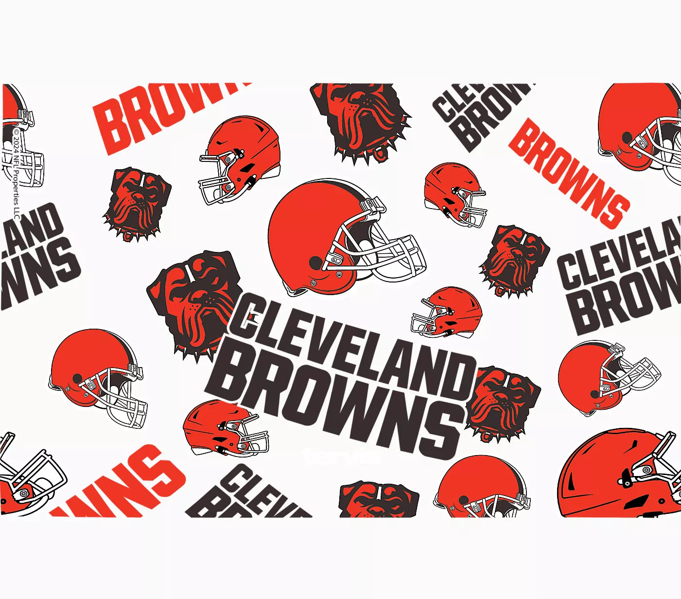 Cleveland Browns - Tervis All Over Plastic Tumbler