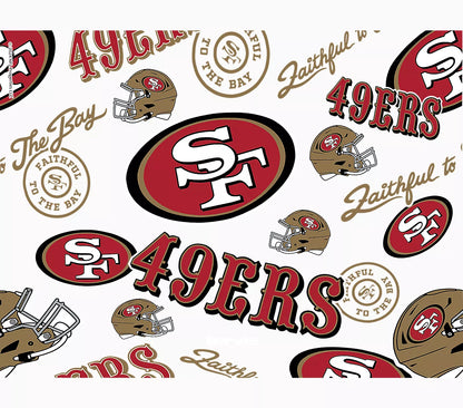 San Francisco 49ers - Tervis All Over Wrap with Travel Lid