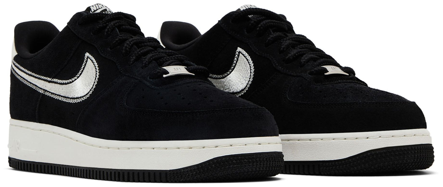 Nike Air Force 1 '07 LV8 'Embroidered Swoosh - Black Sail'