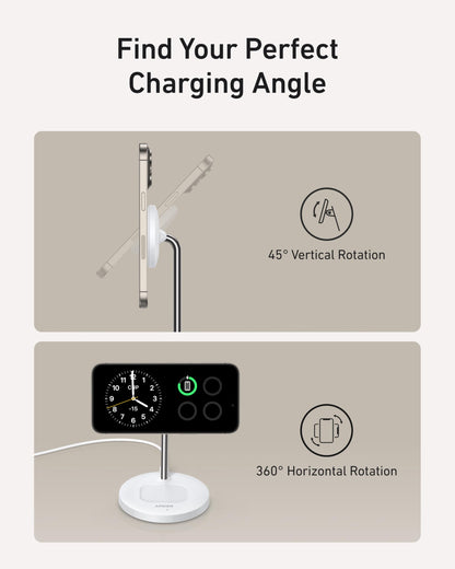 Anker MagGo Wireless Charger (2-in-1 Stand) BOA - Mann