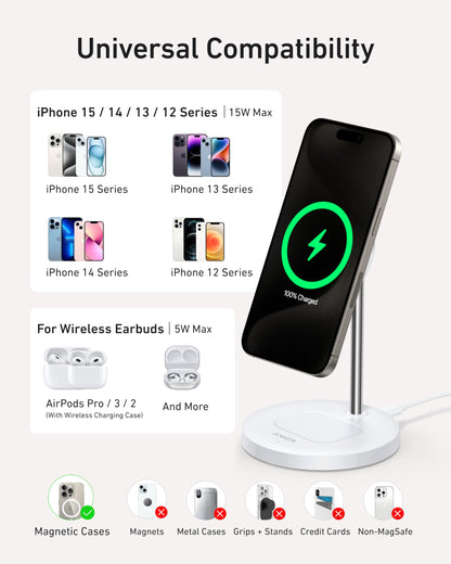Anker MagGo Wireless Charger (2-in-1 Stand) BOA - Mann
