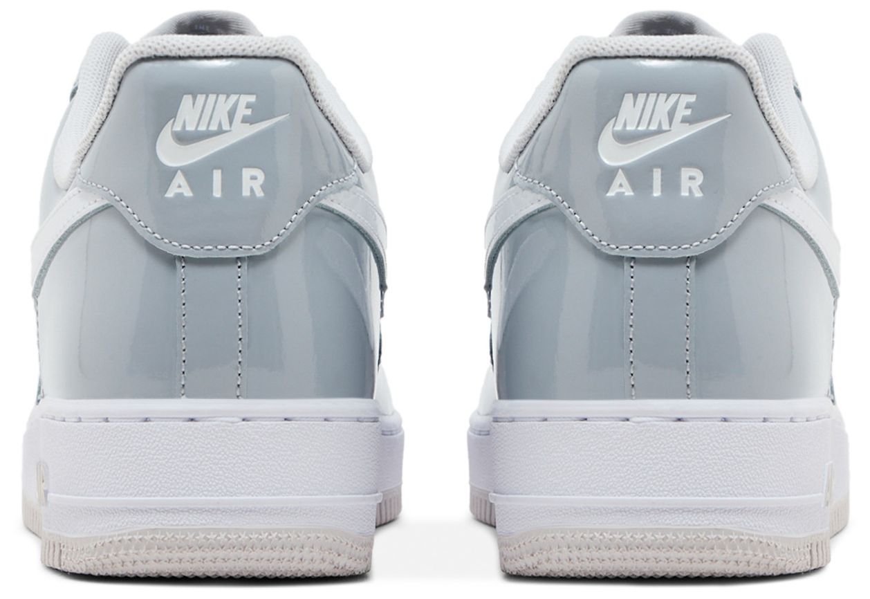 Size 13M Nike Air Force 1 '07 LV8 'Wolf Grey Patent'