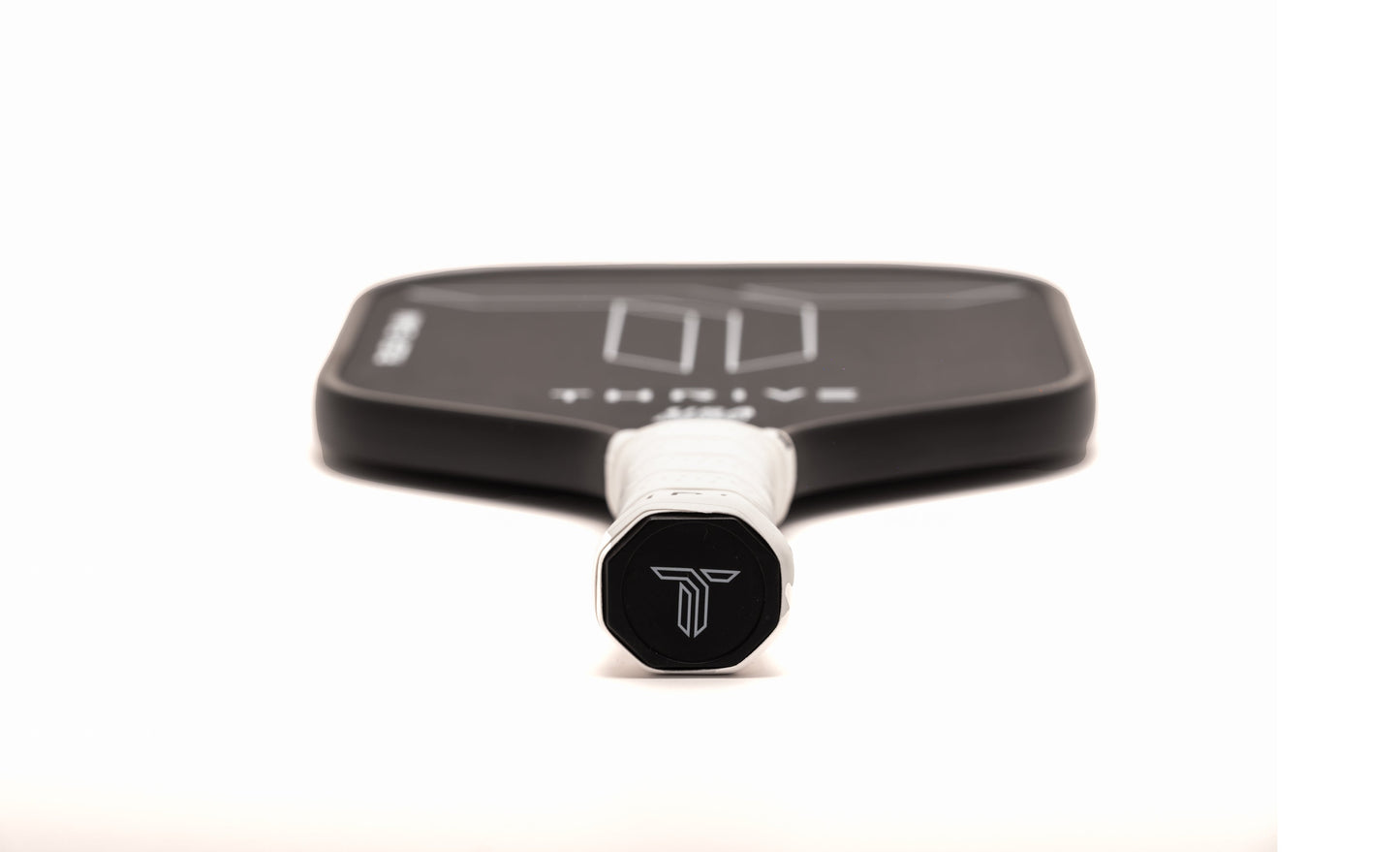 Thrive Pickleball THREAT 16 SINGLES Includes Custom Weight Card, Paddle Cover, Paddle Eraser, and Lead Weights. - Mann