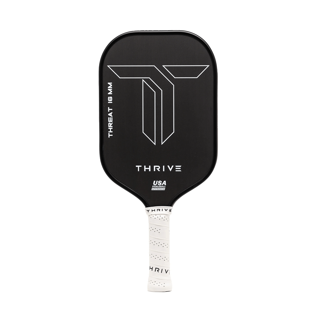 Thrive Pickleball THREAT 16 Includes Custom Weight Card, Paddle Cover, Paddle Eraser, and Lead Weights. - Mann