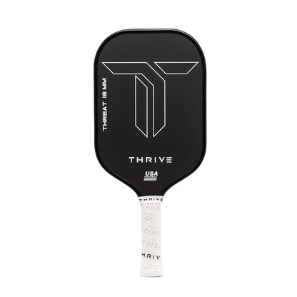 Thrive Pickleball THREAT 16 Includes Custom Weight Card, Paddle Cover, Paddle Eraser, and Lead Weights. - Mann