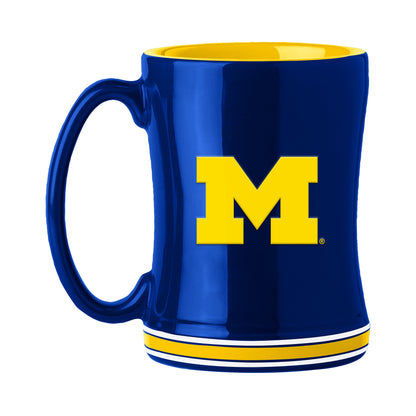 Michigan Wolverines - NCAA Boelter Brands 15oz Relief Mug - Mann