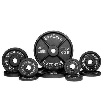 Barbell Standard - Olympic Weight Plate Sets - Mann