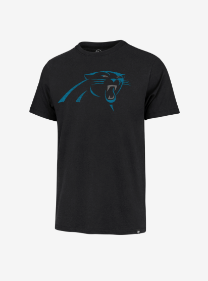Carolina Panthers - Logo Black T-Shirt - Mann