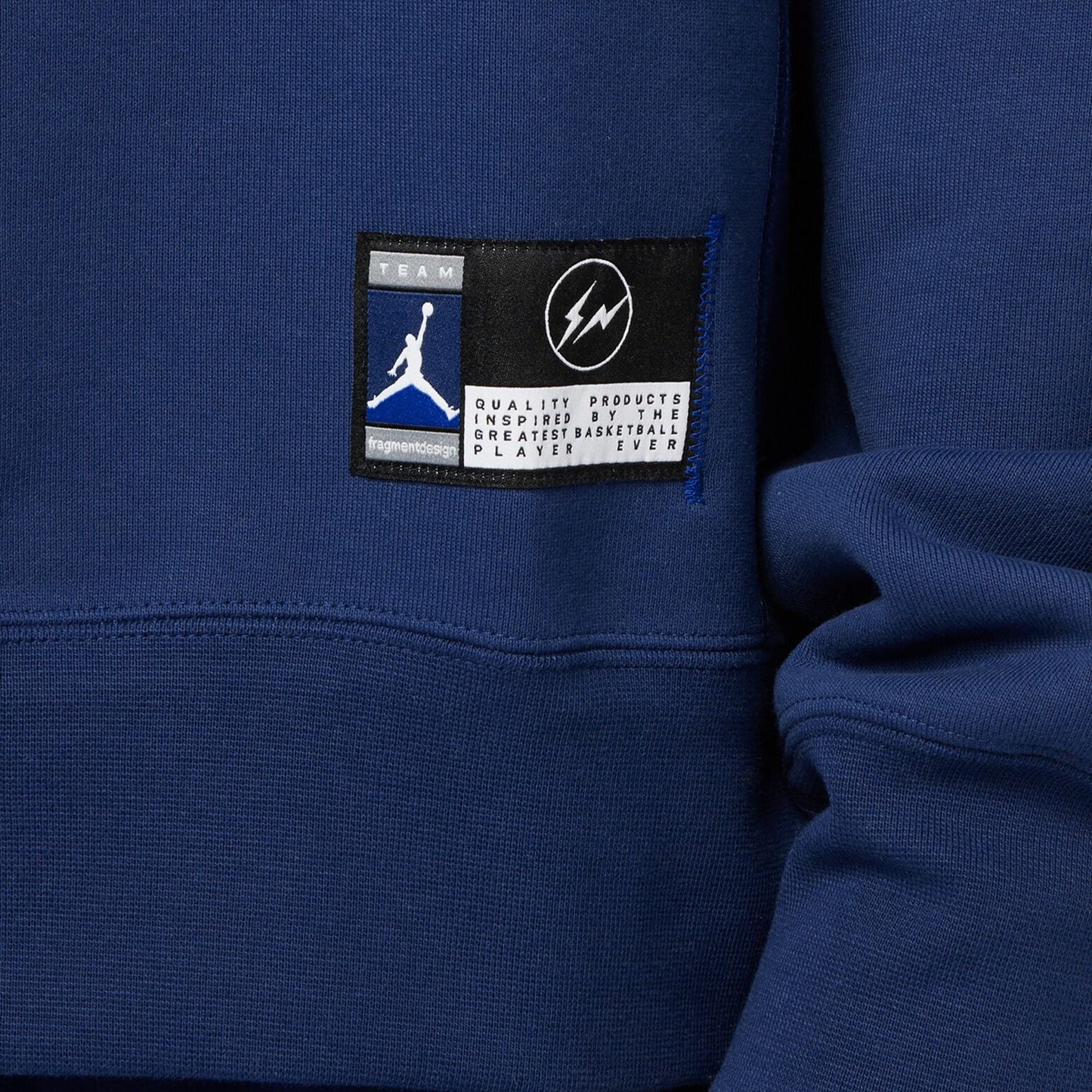 Jordan x Fragment Design Crewneck 'Blue'