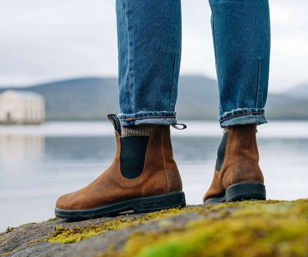 Blundstone 1911 Original Suede Boots - Tobacco