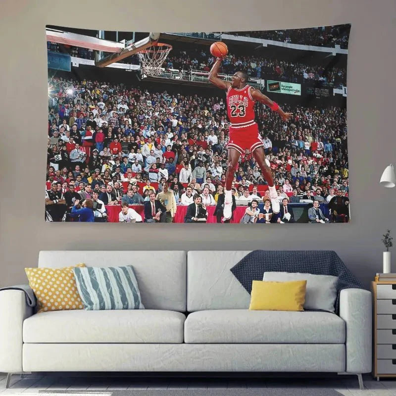 AthleteFlags 1987 Michael Jordan Flag - Mann